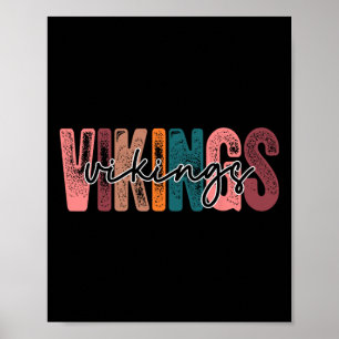 School Sports Fan Team Spirit Poster