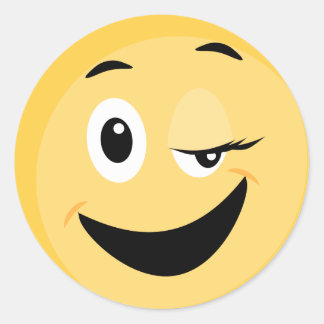 symbol yellow smiley Sticker with Face Emoji Smiley School