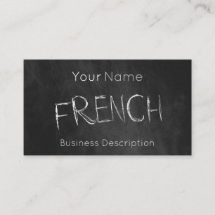 School subject Business Card
