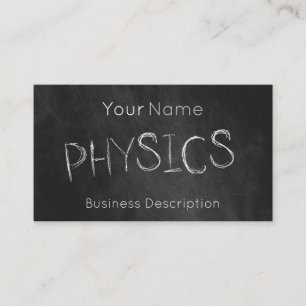 School subject Business Card