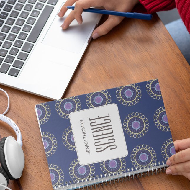 School Subject Student Name Personalized Notebook (Creator Uploaded)