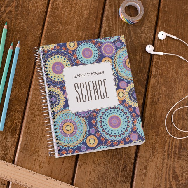 School Subject Student Personalized Notebook (School subject notebook)