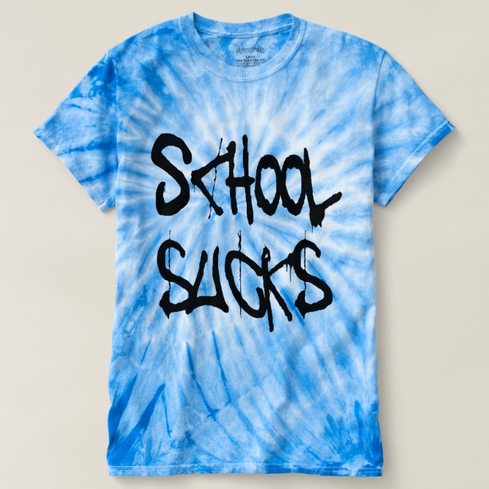 School Sucks Graffiti Style T Shirt 