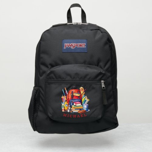 School Supplies Back to School Student Name JanSport Backpack