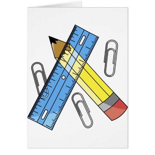 School Supplies Cards (Front)