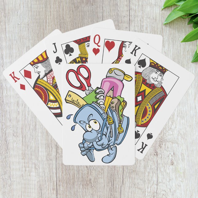 School Supplies Playing Cards (Creator Uploaded)