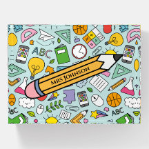 School Supplies Teacher Gift Paperweight