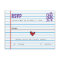 School Sweethearts Wedding Response Card
