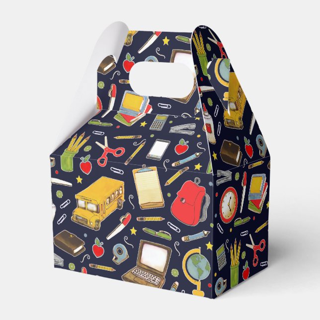 School Teacher Appreciation Favor Box (Front Side)