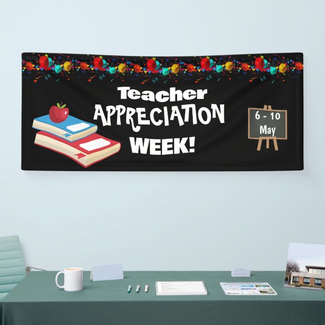School Teacher Appreciation  Week Banner (Tradeshow)