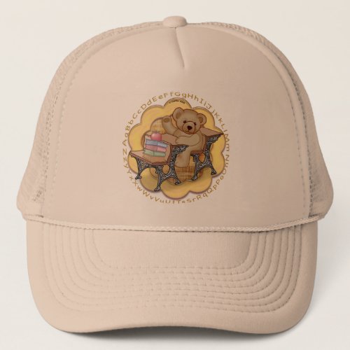 School Teacher Bear Trucker Hat