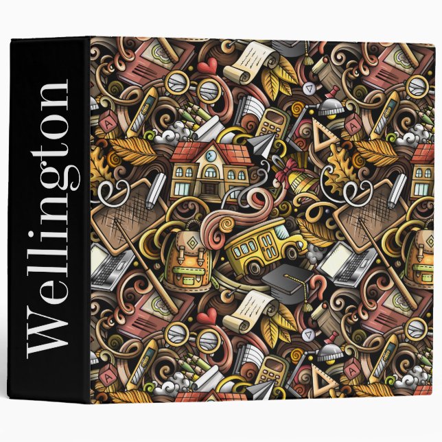 School Teacher Binder (Front/Spine)