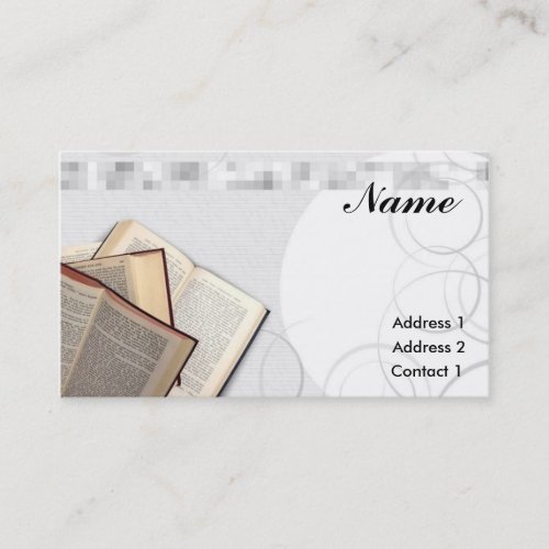 School Teacher Business Card