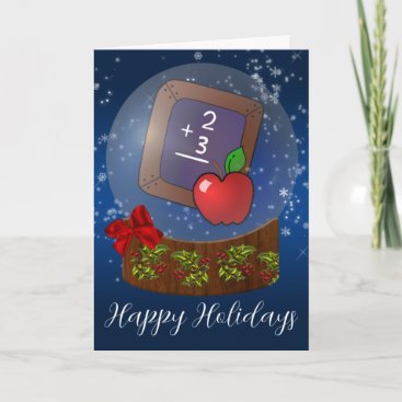 school teacher Christmas Cards