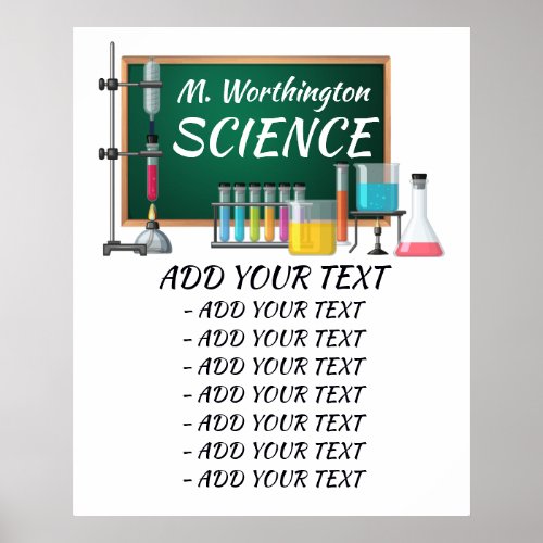 School  Teacher  Classroom Poster