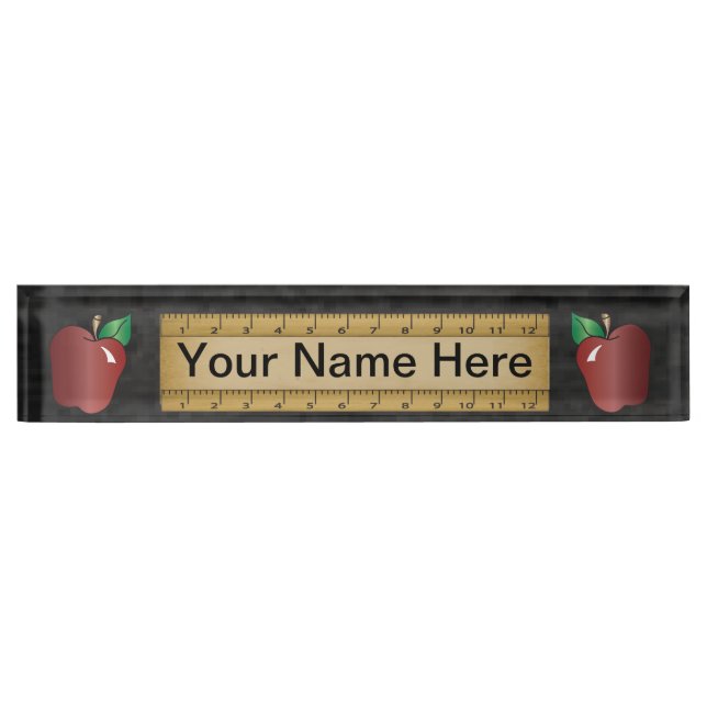 School Teacher | DIY Name Name Plate (Front)