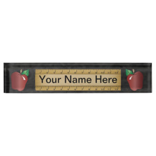 School Teacher   DIY Name Plate