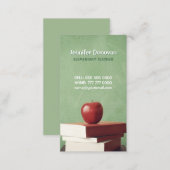 School Teacher Education business cards (Front/Back)