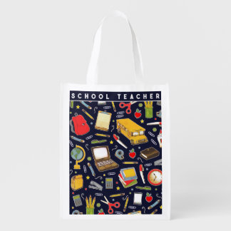 School Teacher Gift Grocery Bag