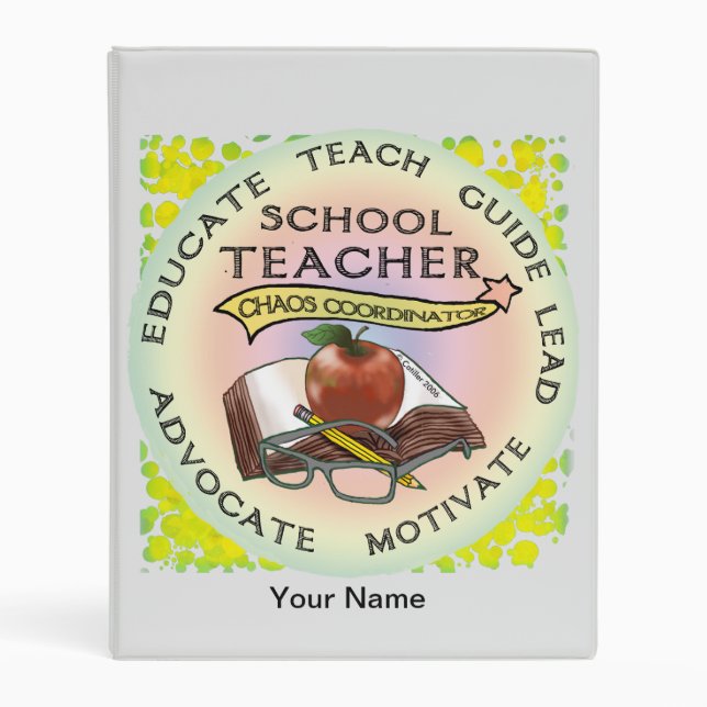 School Teacher Guide  binder (Front)
