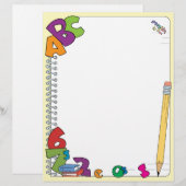 School Teacher Letterhead (Front/Back)