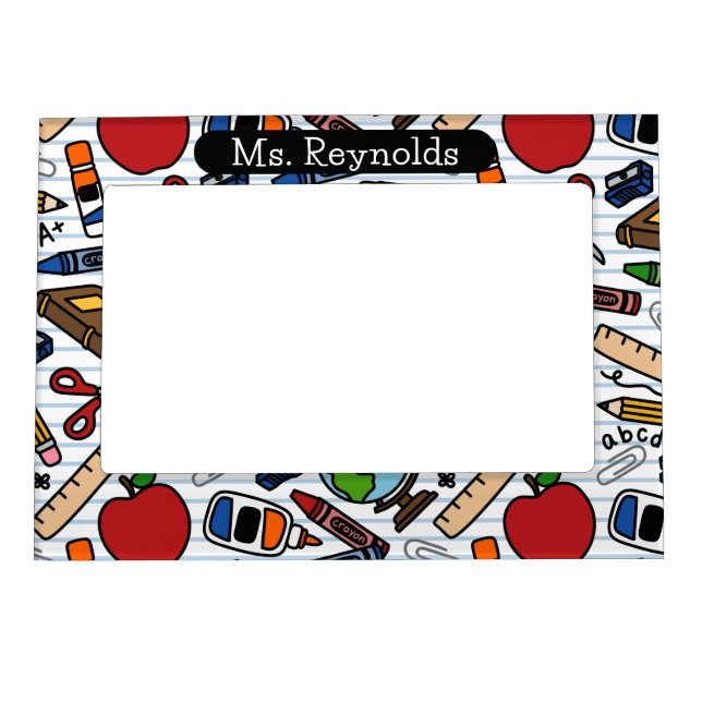 School Teacher Magnetic Frame (Front)
