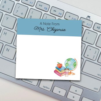 School Teacher Post-it Notes by WhimsyDoodleShop at Zazzle