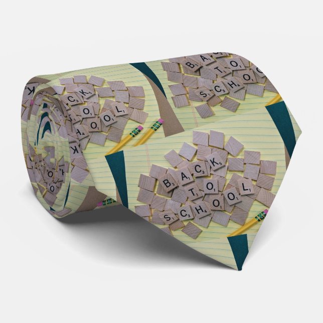 School Teacher  Principal Back To School Necktie (Rolled)