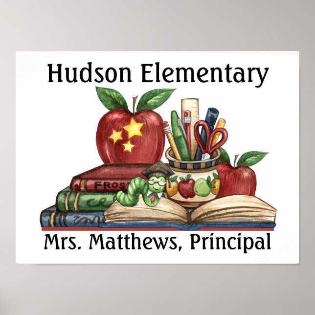 School - Teacher / Principal Poster (Front)