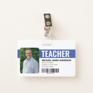 Teacher ID Badges