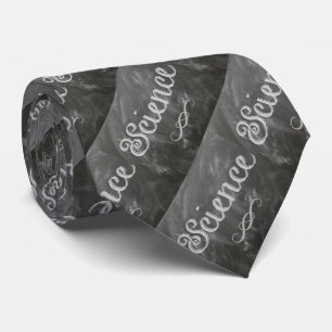 School Teacher Science Blackboard Chalk Necktie