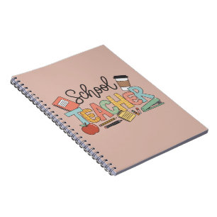 School Teacher Teaching Future Leaders Gifts Notebook