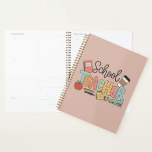 School Teacher Teaching Future Leaders Gifts Planner