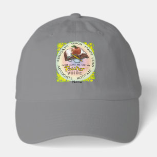 School Teacher Voice hat
