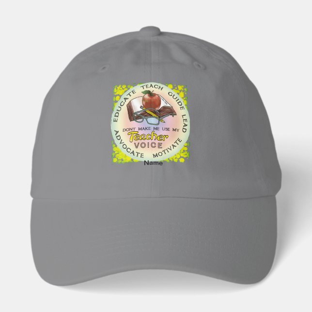 School Teacher Voice hat  (Front)