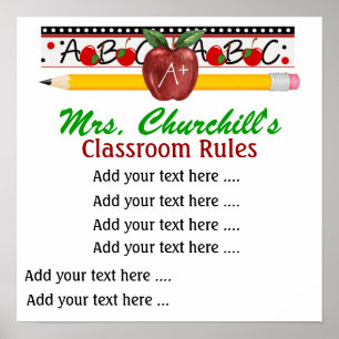 School Teacher's Poster - SRF