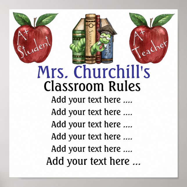 School Teacher's Poster - SRF (Front)