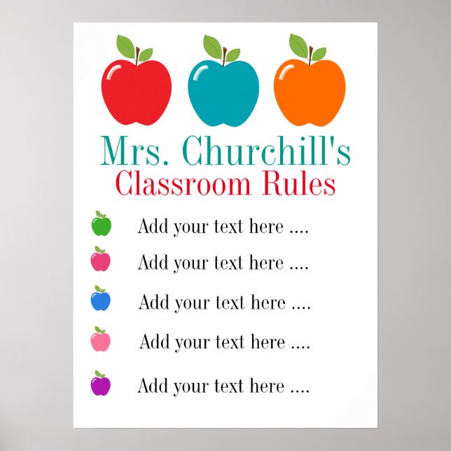 School Teacher's Poster - SRF (Front)