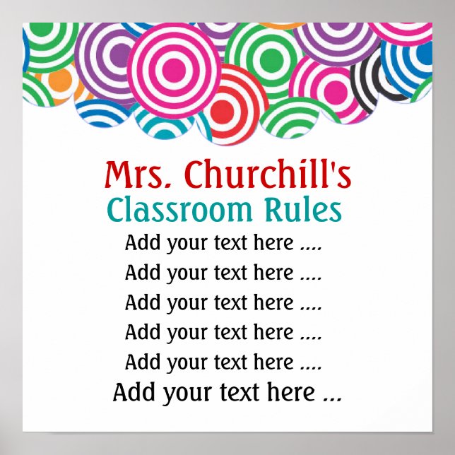 School Teacher's Poster - SRF (Front)