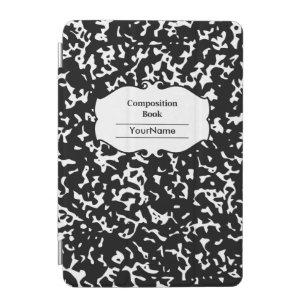 School Theme Monogram iPad Mini Cover