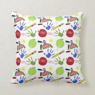 School Themed Teacher Pillow