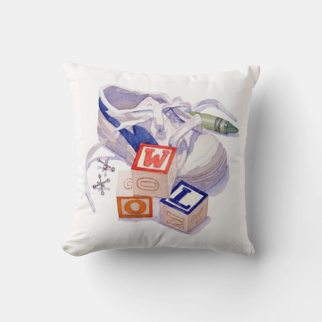 School Time 2 Sided Pillow (Front)