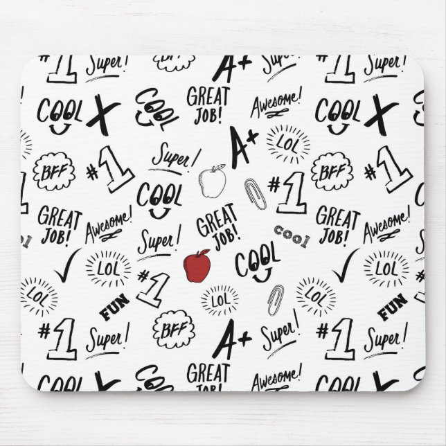 School Time Mouse Pad (Front)