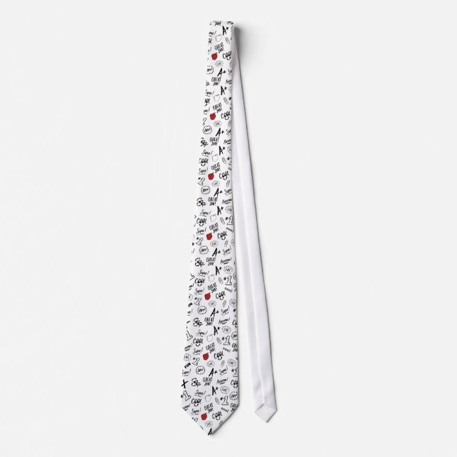 School Time Neck Tie (Front)