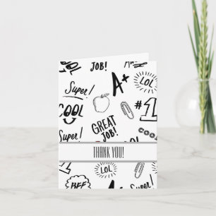 School Time Thank You