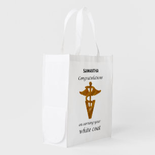 School Veterinary White Coat Ceremony Grocery Bag