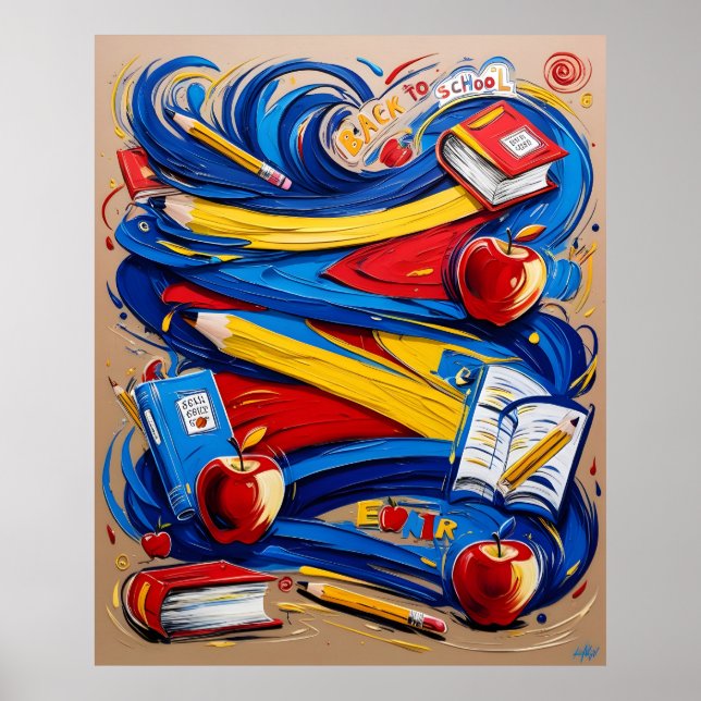 School Vibes Poster (Front)