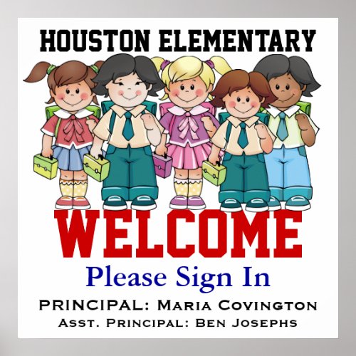 School Welcome _ SRF Poster