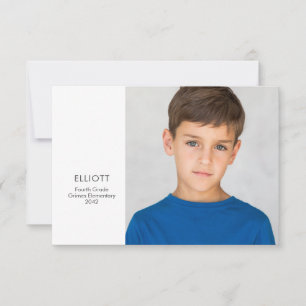 School Year Keepsake Photo Card