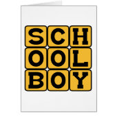 Schoolboy, Male Student (Front)